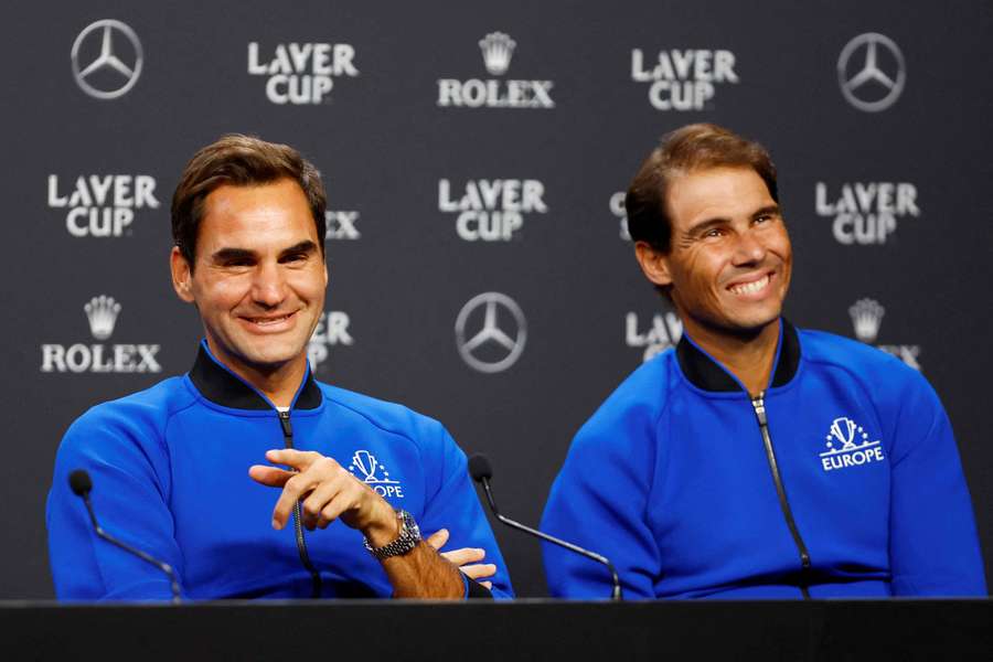 Federer and Nadal enjoy a close relationship