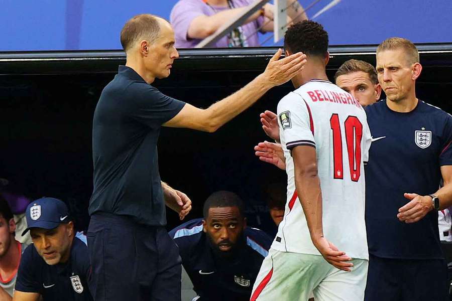 Bellingham répond à Tuchel, qui critiquait la performance de l'Angleterre Bellingham répond à Tuchel, qui critiquait la performance de l'Angleterre