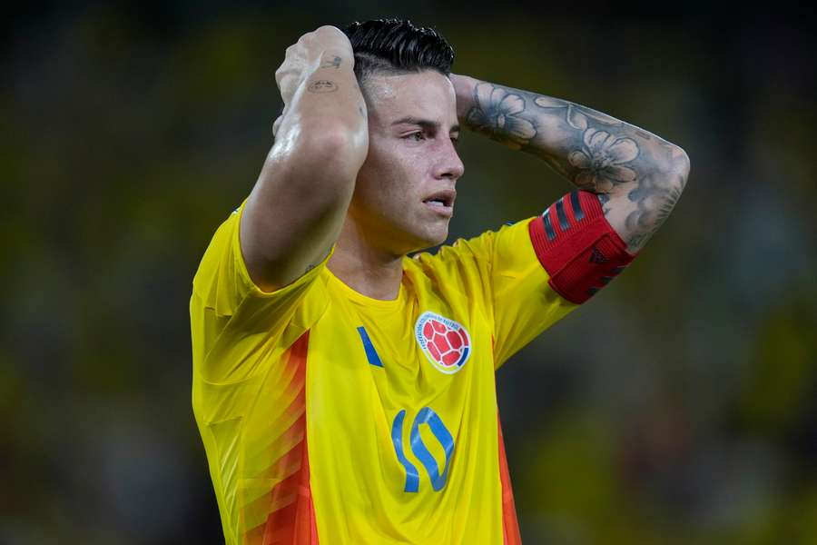 James Rodriguez evoluează mai des la naționala Columbiei decât pentru echipa de club, Rayo Vallecano