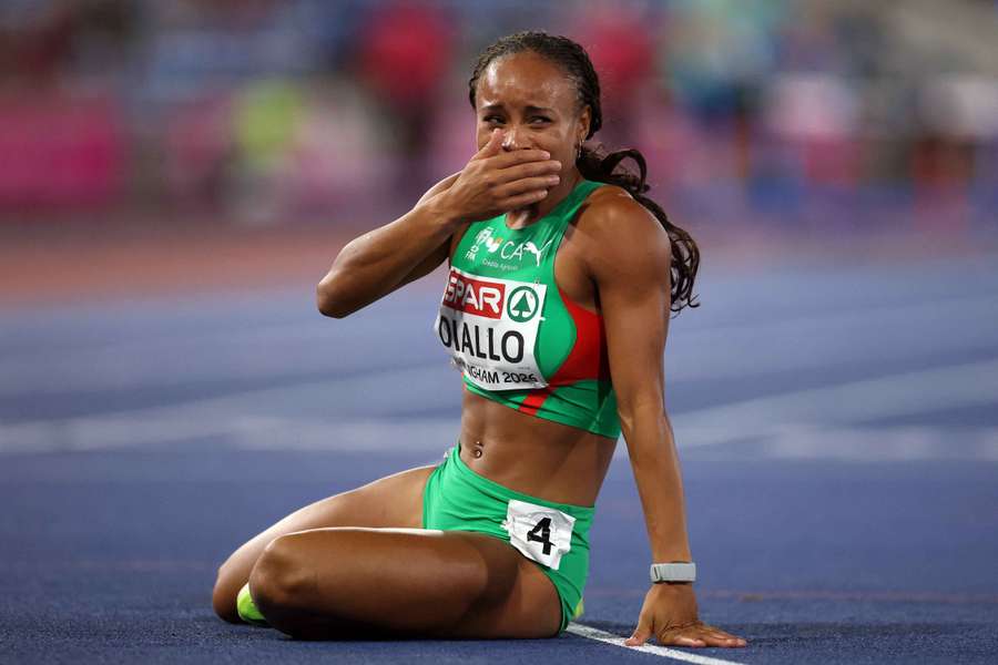Atleta portuguesa Fatoumata Atleta portuguesa Fatoumata