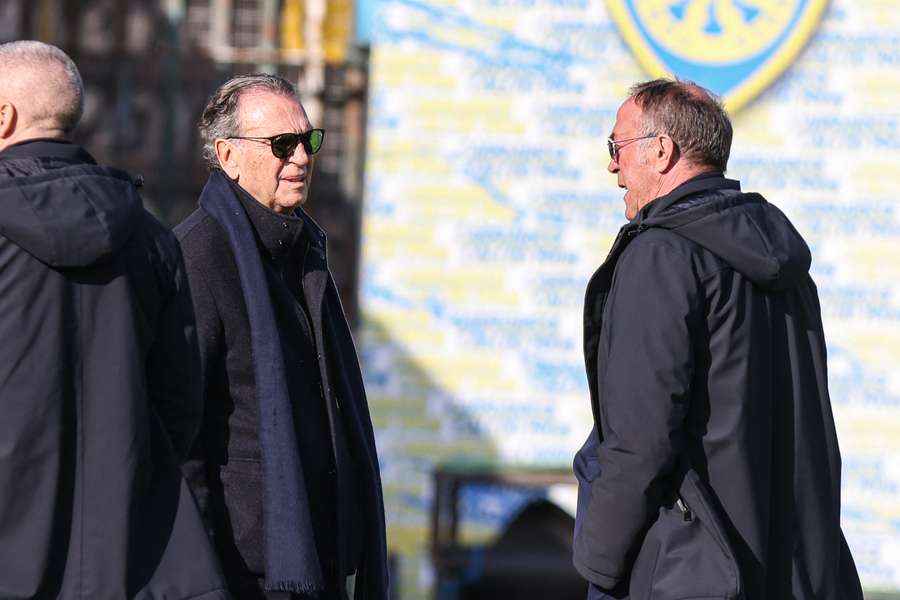 Il presidente del Brescia Massimo Cellino