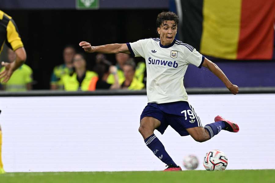 Ali Maamar grabbed an assist for Anderlecht Ali Maamar grabbed an assist for Anderlecht