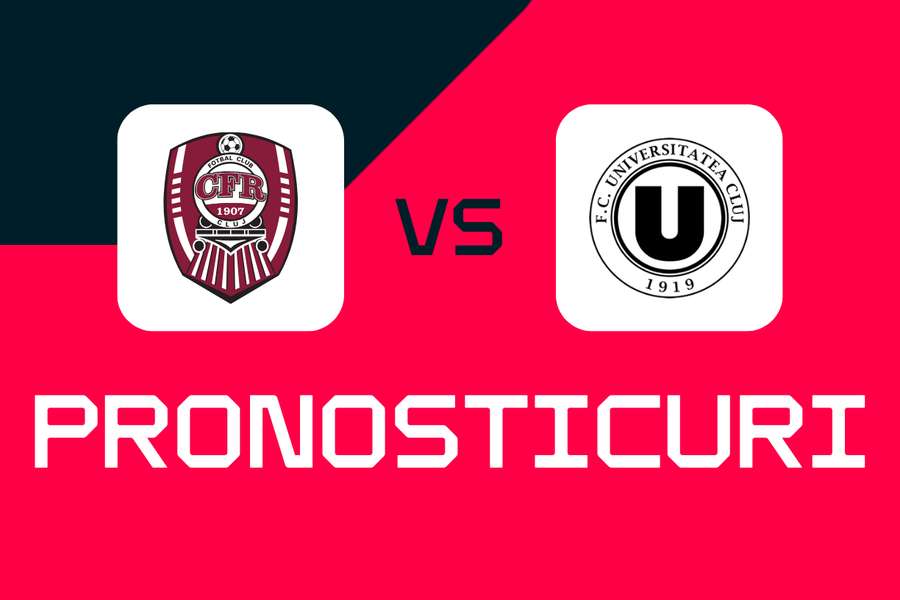 CFR Cluj - Universitatea Cluj: Pronosticuri, cele mai bune pariuri și cote Superliga