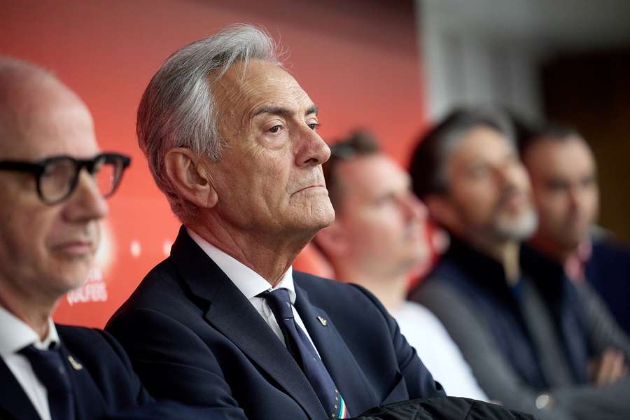 Gabriele Gravina, presidente da Federação italiana