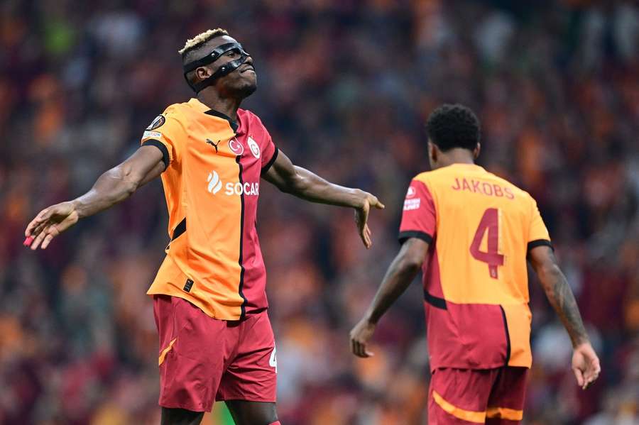 Victor Osimhen shines as Galatasaray start Europa League charge with victory over PAOK