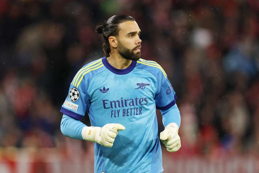 Arsenal No.1 David Raya. Arsenal No.1 David Raya.
