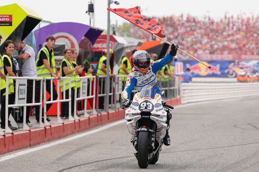 Marc Márquez vainqueur à Misano