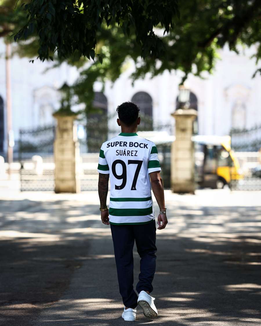 Luis Suárez é o novo número 97 do Sporting