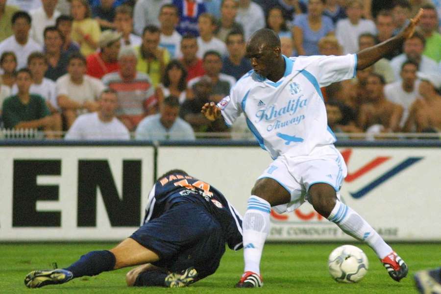 Zoumana Camara contre Montpellier en juillet 2001