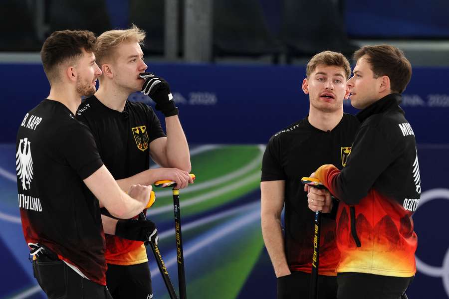 Rätselraten beim deutschen Team