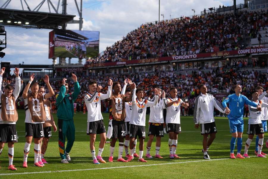 Germany managed to come from behind to beat Ivory Coast in Toronto. Germany managed to come from behind to beat Ivory Coast in Toronto.