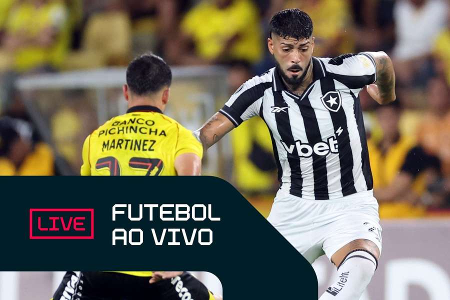 Barboza em Barcelona-EQU x Botafogo, pela 3ª fase da Libertadores