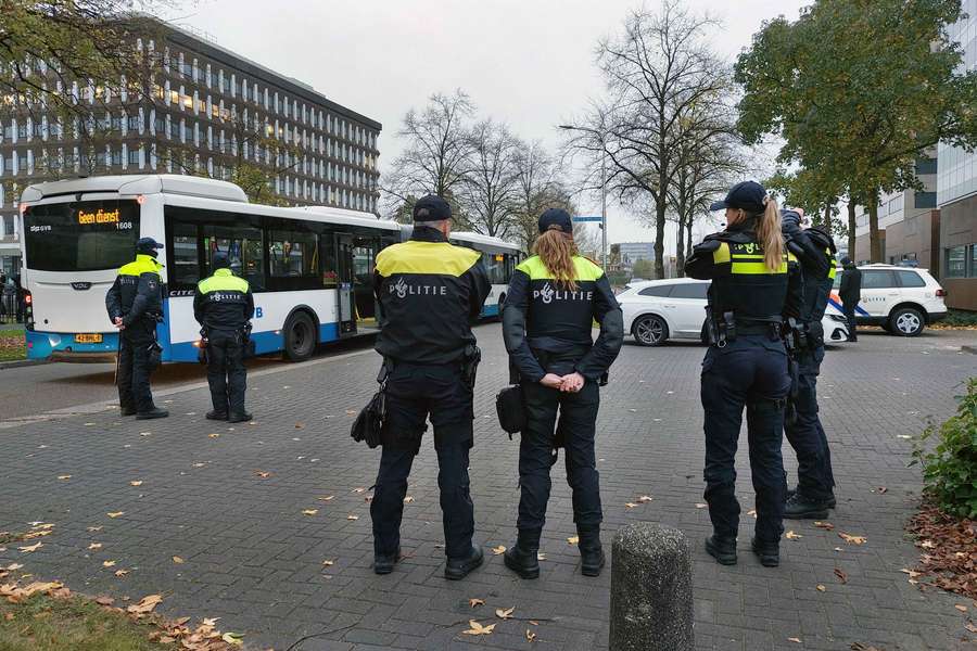 Police were called in Amsterdam as Maccabi Tel Aviv supporters were attacked