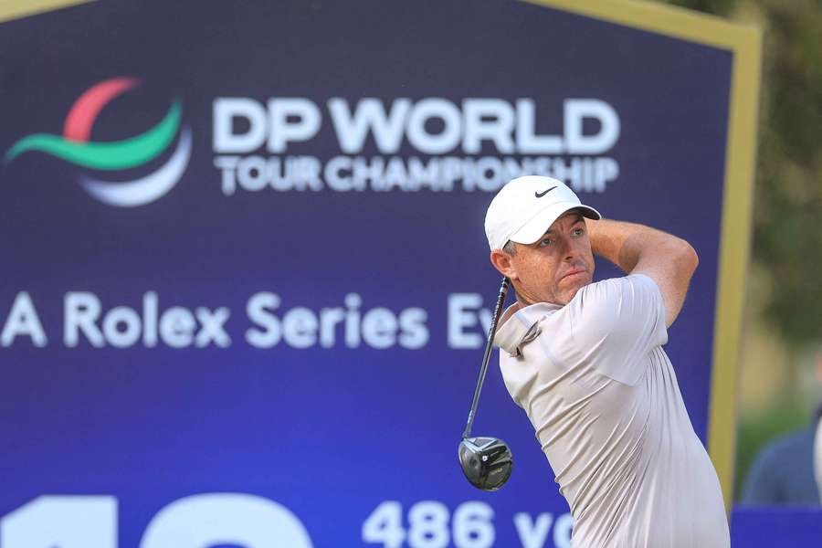 McIlroy in action on the DP World Tour McIlroy in action on the DP World Tour