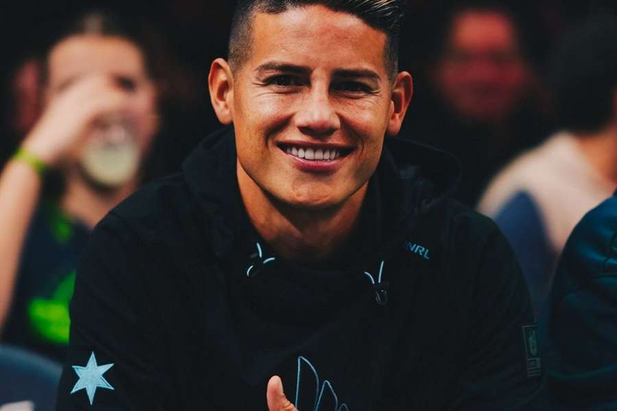 James Rodríguez, internacional colombiano do Minnesota United