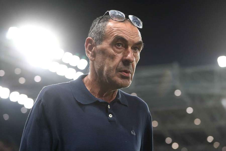 Maurizio Sarri, treinador da Atalanta