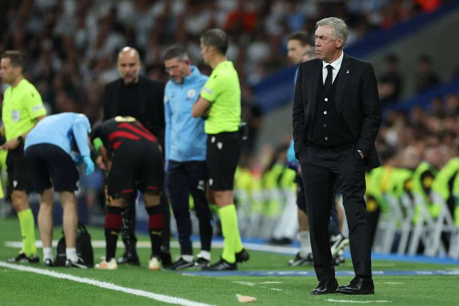 Ancelotti said he was satisfied with how his team played and that the tie was wide open
