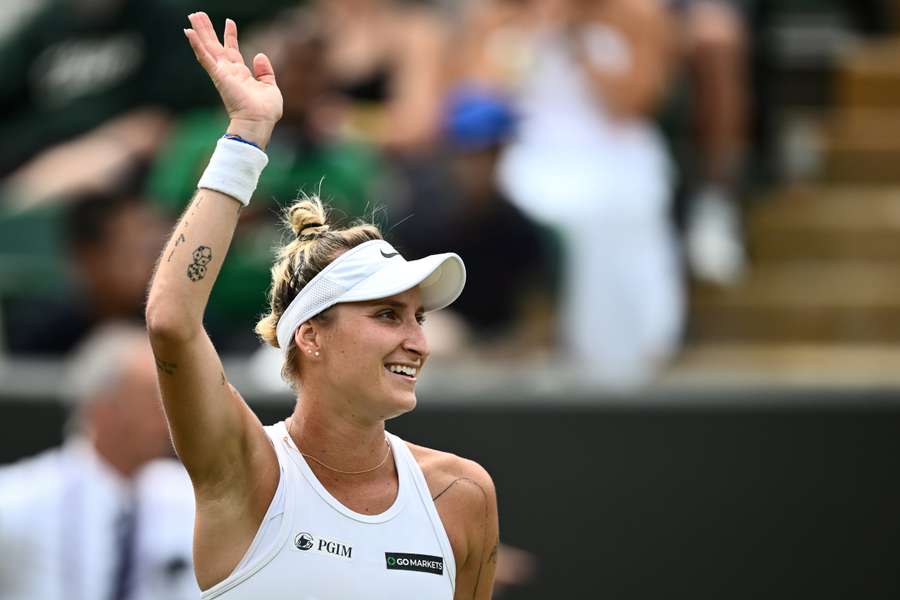 Vondrousova faz a sua melhor campanha em Wimbledon na carreira