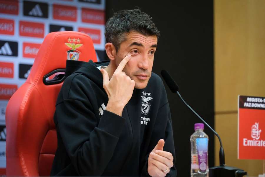 Bruno Lage, treinador do Benfica