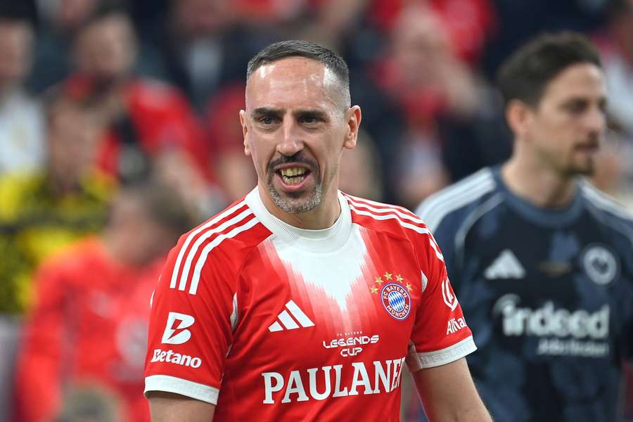 Franck Ribéry beim Legends Cup im Januar.
