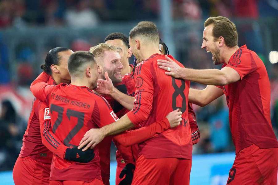 Die Bayern sind in der Bundesliga nicht zu stoppen.