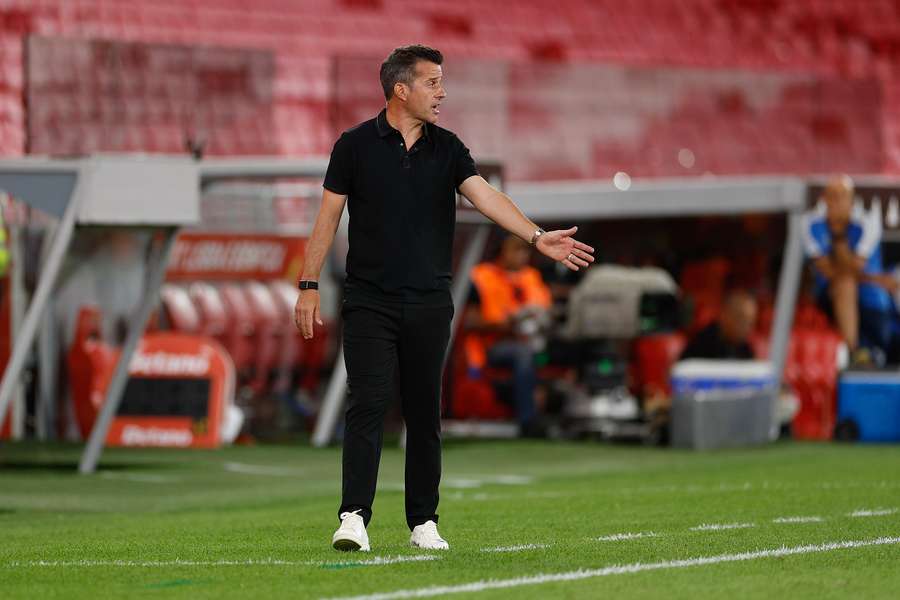 Marco Silva, treinador do Benfica Marco Silva, treinador do Benfica