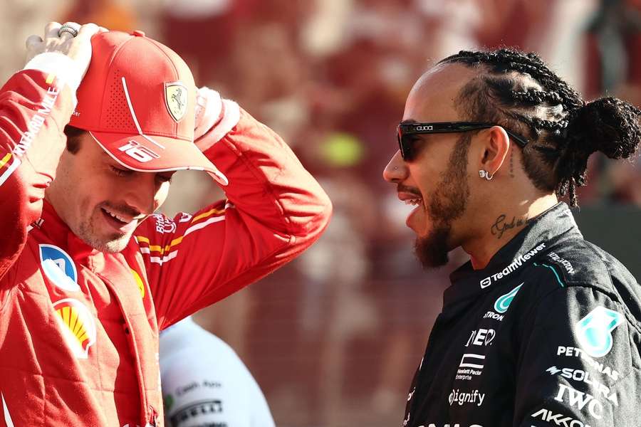 Charles Leclerc e Lewis Hamilton guideranno insieme per la Ferrari nel 2025