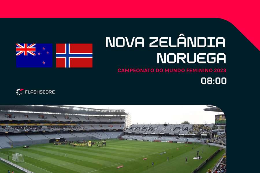 Nova Zelândia defronta Noruega no encontro de abertura do Mundial