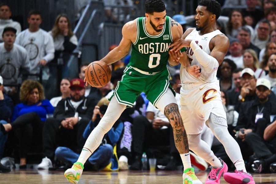 Jayson Tatum contre les Cavs.