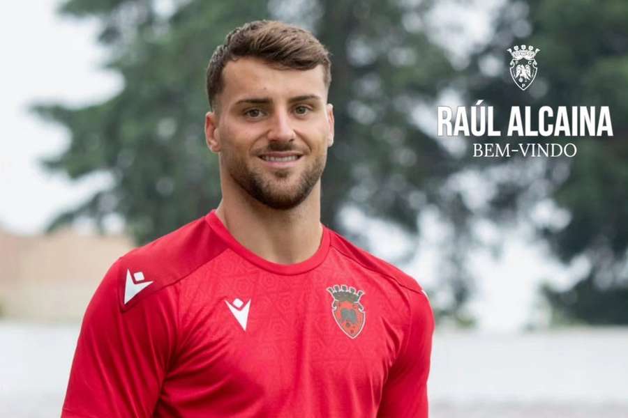 Raúl Alcaina assinou pelo Penafiel