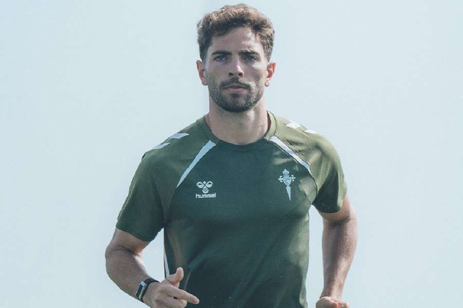 Javi Rueda, jugador del Celta