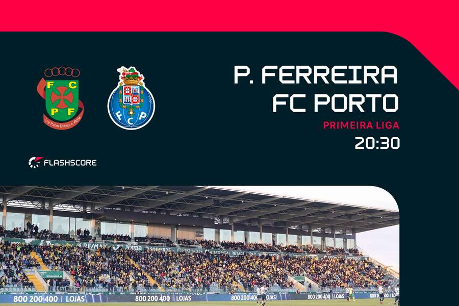 O FC Porto entra em campo ao final do dia