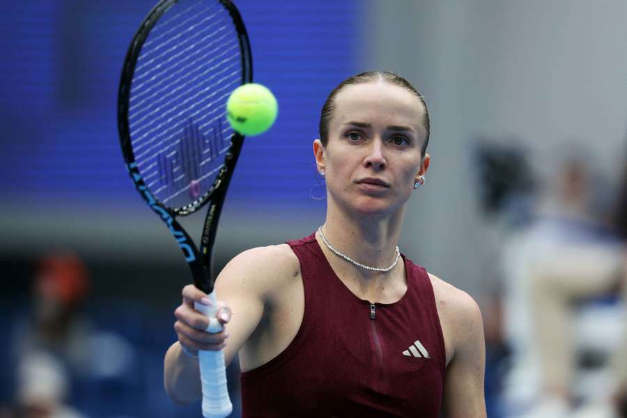 Elina Svitolina, en Chine. Elina Svitolina, en Chine.