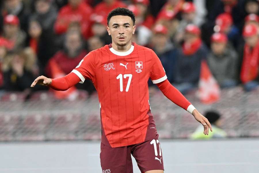 Sevilla winger Ruben Vargas in action for Switzerland Sevilla winger Ruben Vargas in action for Switzerland