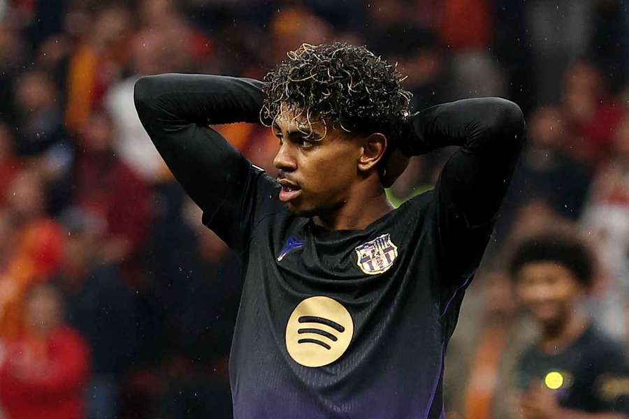 Lamine Yamal contre Galatasaray, ce mardi. Lamine Yamal contre Galatasaray, ce mardi.