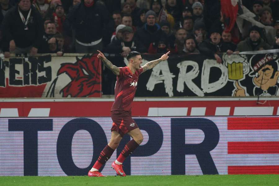 Sesko, delantero del RB Leipzig