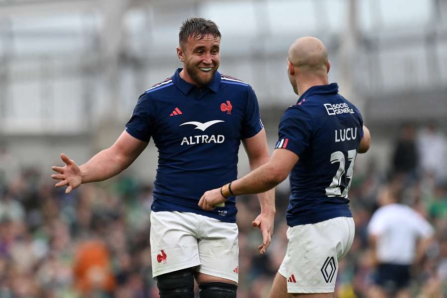 Maxime Lucu was a more than able replacement for Antoine Dupont in Dublin