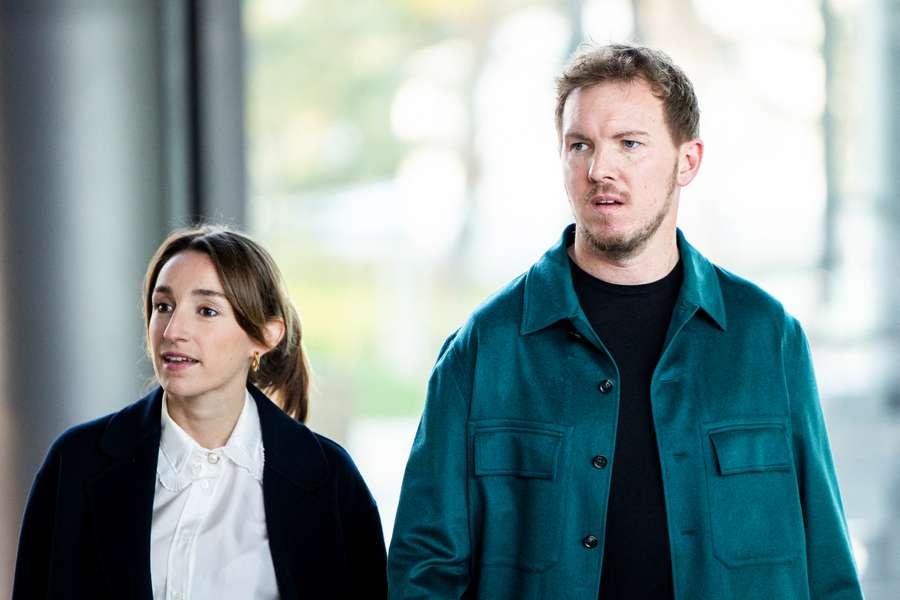 Nagelsmann und seine Partnerin Lena Wurzenberger bei den Sepp Herberger Awards