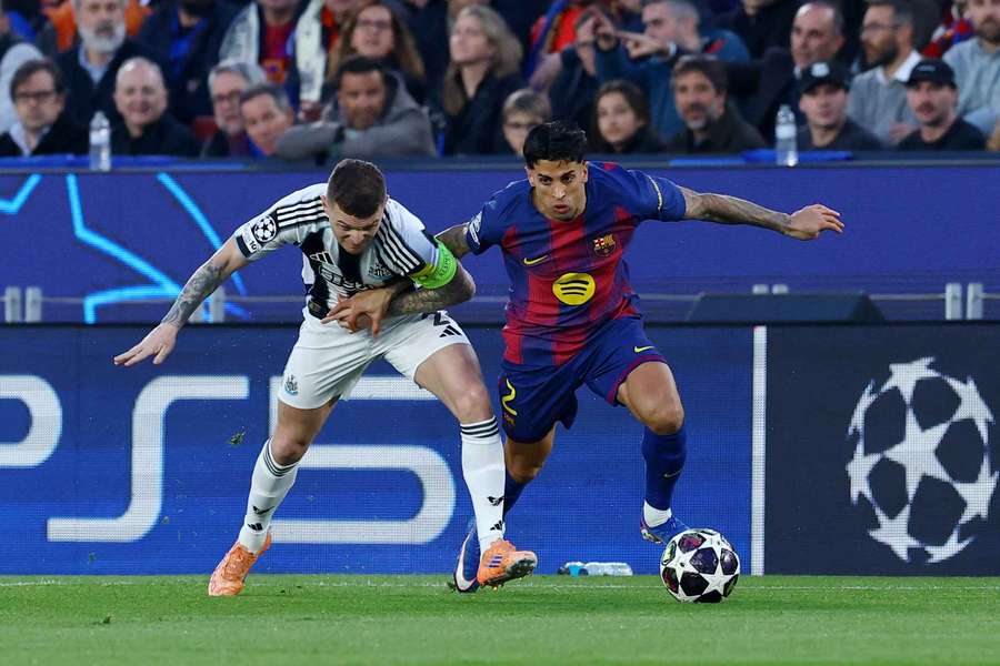 Cancelo, ante el Newcastle