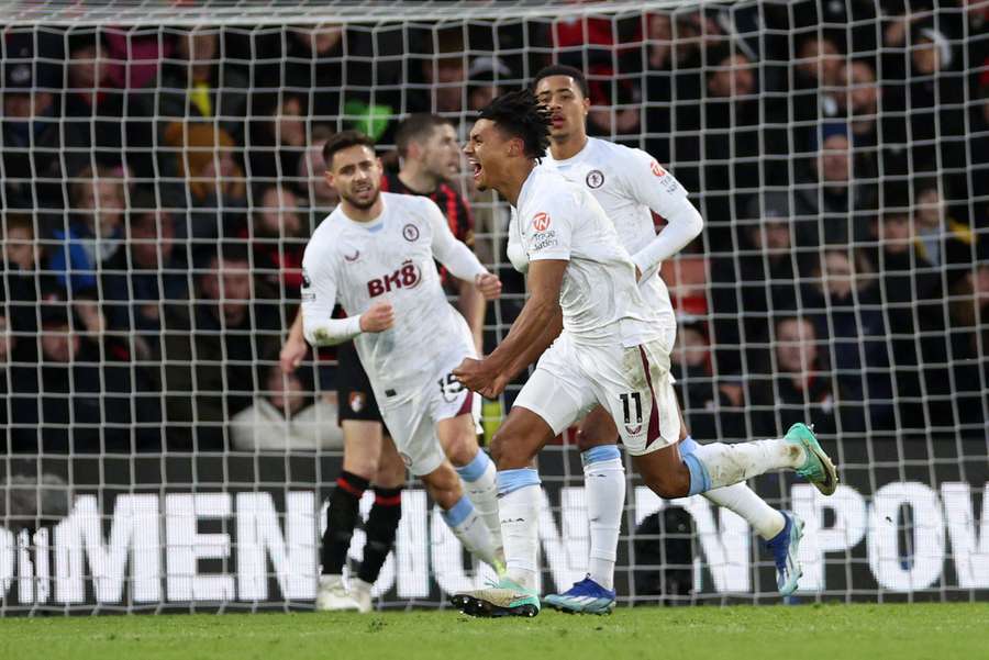 Soccer-Watkins Heads Late Equaliser as Aston Villa Draw 2-2 With Bournemouth
