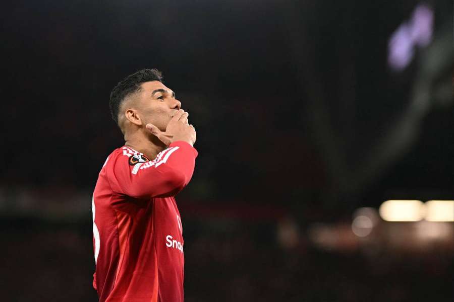 Casemiro, jugador del United