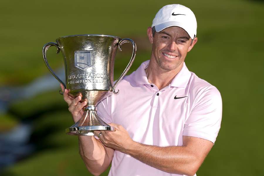 McIlroy just won the Wells Fargo Championship