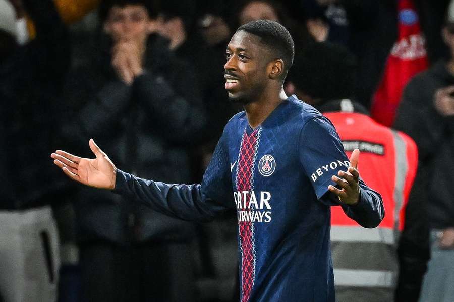 Dembélé mostrou seu talento no Parque dos Príncipes