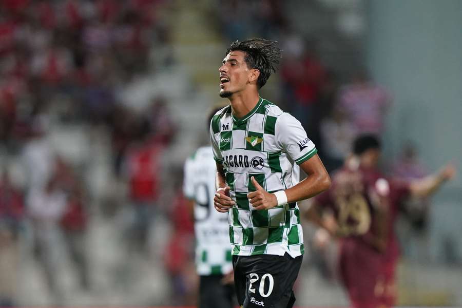 Manuel Mendonça marcou diante do SC Braga