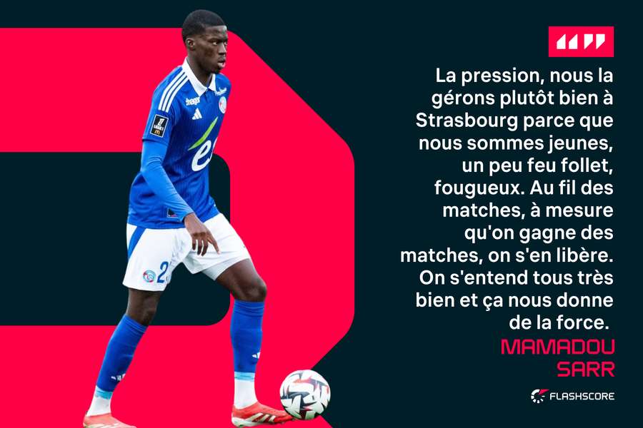 Mamadou Sarr sur l'état d'esprit du Racing Mamadou Sarr sur l'état d'esprit du Racing