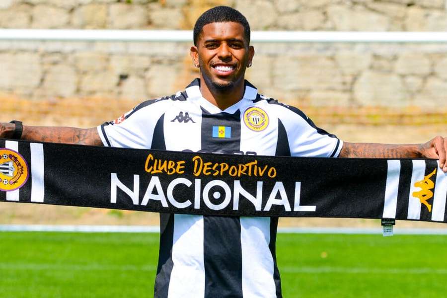 Wesley Gasolina assinou pelo Nacional até 2028 Wesley Gasolina assinou pelo Nacional até 2028