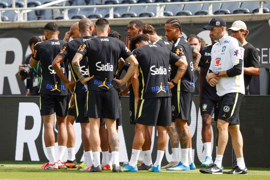 Treino da Seleção Brasileira em Orlando, na Flórida