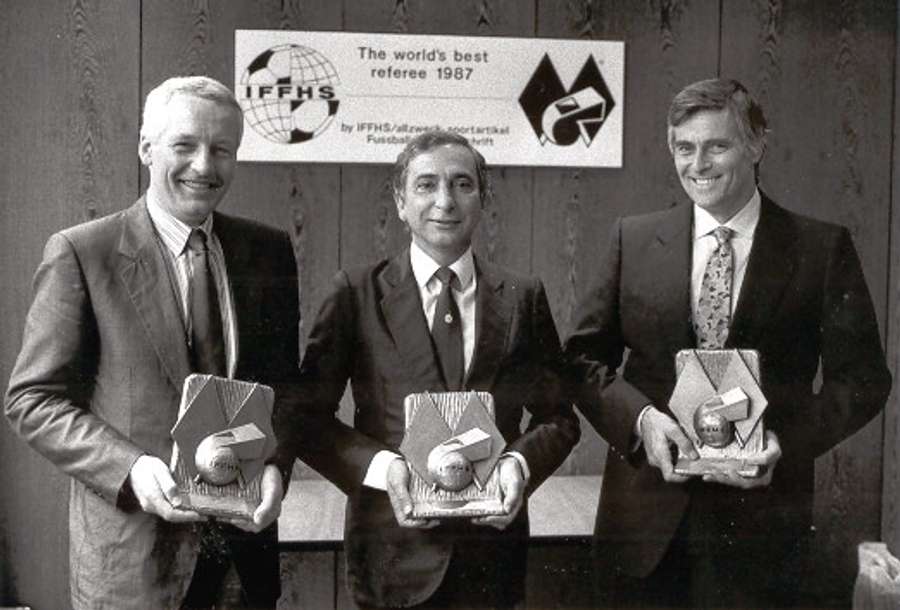 Premiação de melhor juiz da IFFHS, 1987
