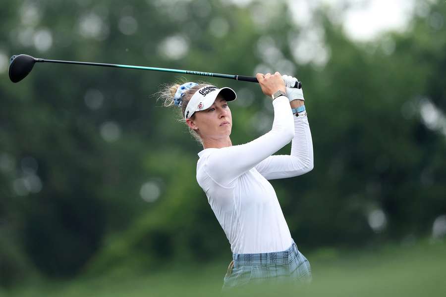 Nelly Korda got off to an explosive start with four birdies on the opening six holes