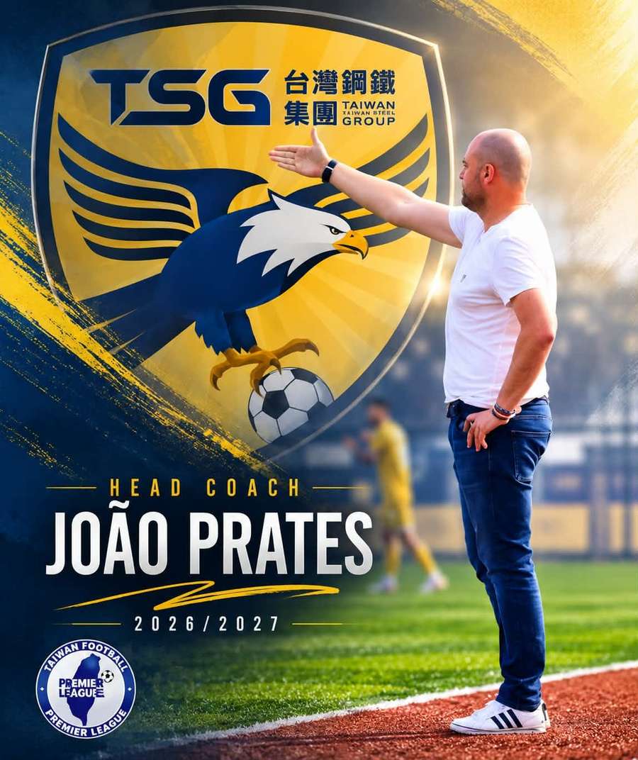 João Prates apresentado no Tainan City João Prates apresentado no Tainan City